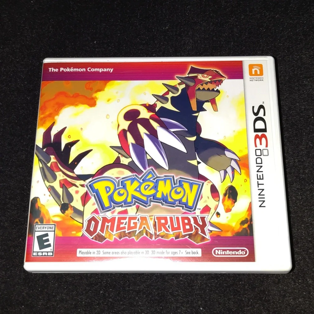 Pokemon Omega Ruby - Nintendo 3DS ***CASE ONLY / NO GAME / Authentic /USA